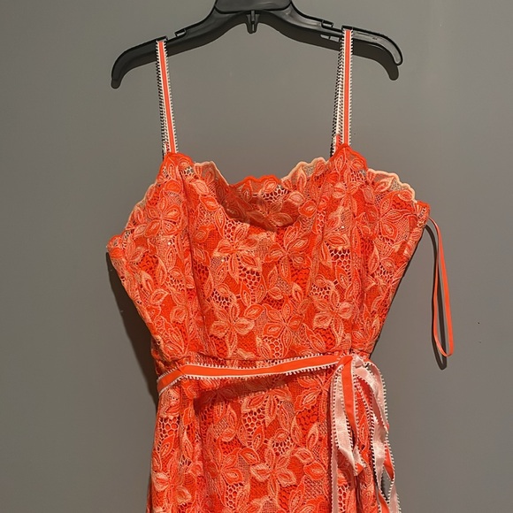 Alex Marie
Crystal Embroidered Lace Sleeveless Dress - Picture 5 of 10